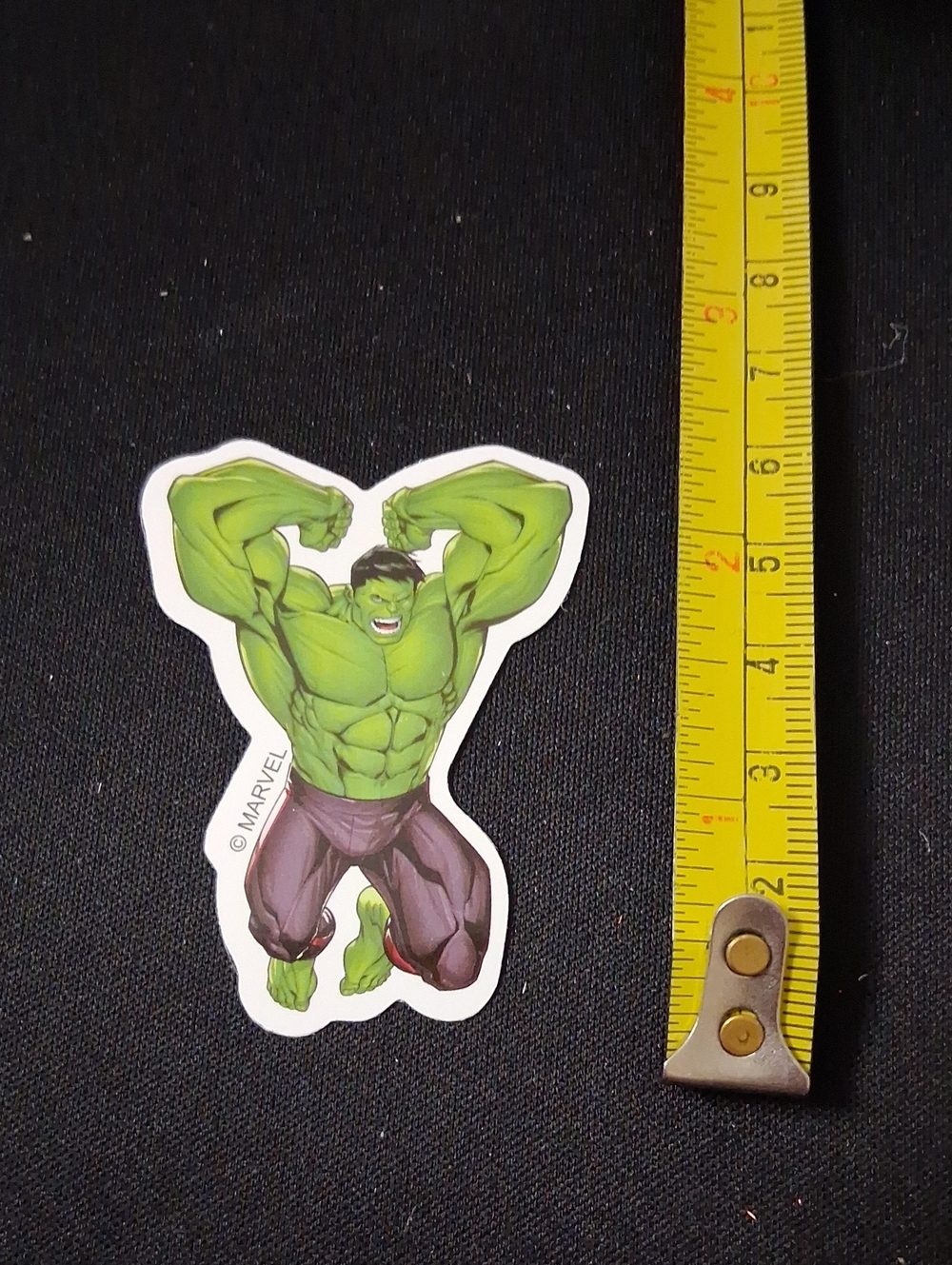 🌹 Marvel Hulk Green and Purple Waterproof Sticker